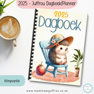 2025 Dagboek - Krimpvarkie