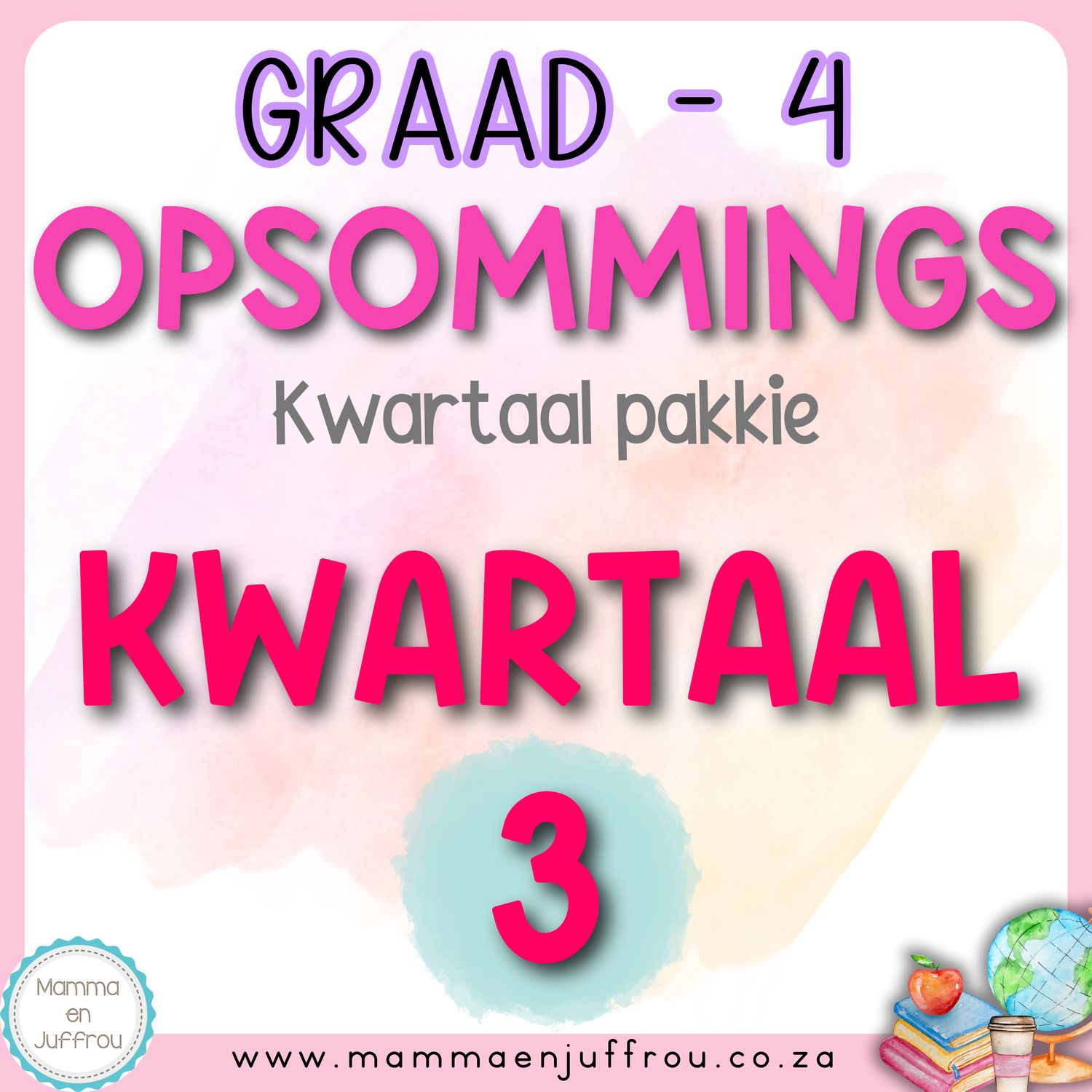 Graad 4 Kwartaal 3 Opsommings