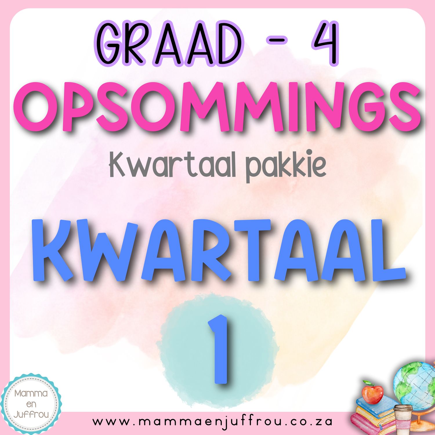 Graad 4 Kwartaal 1 Opsommings