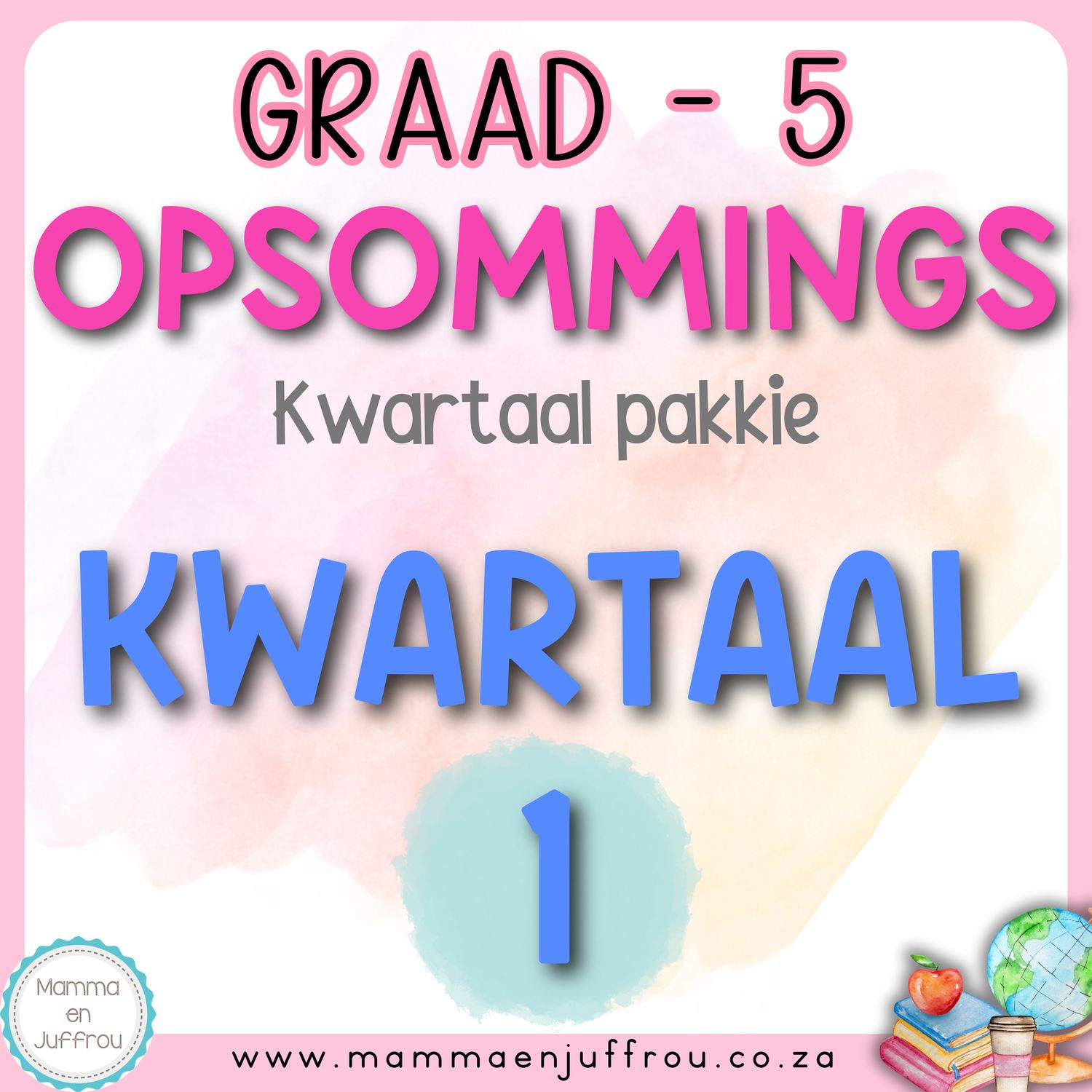 Graad 5 Kwartaal 1 Opsommings