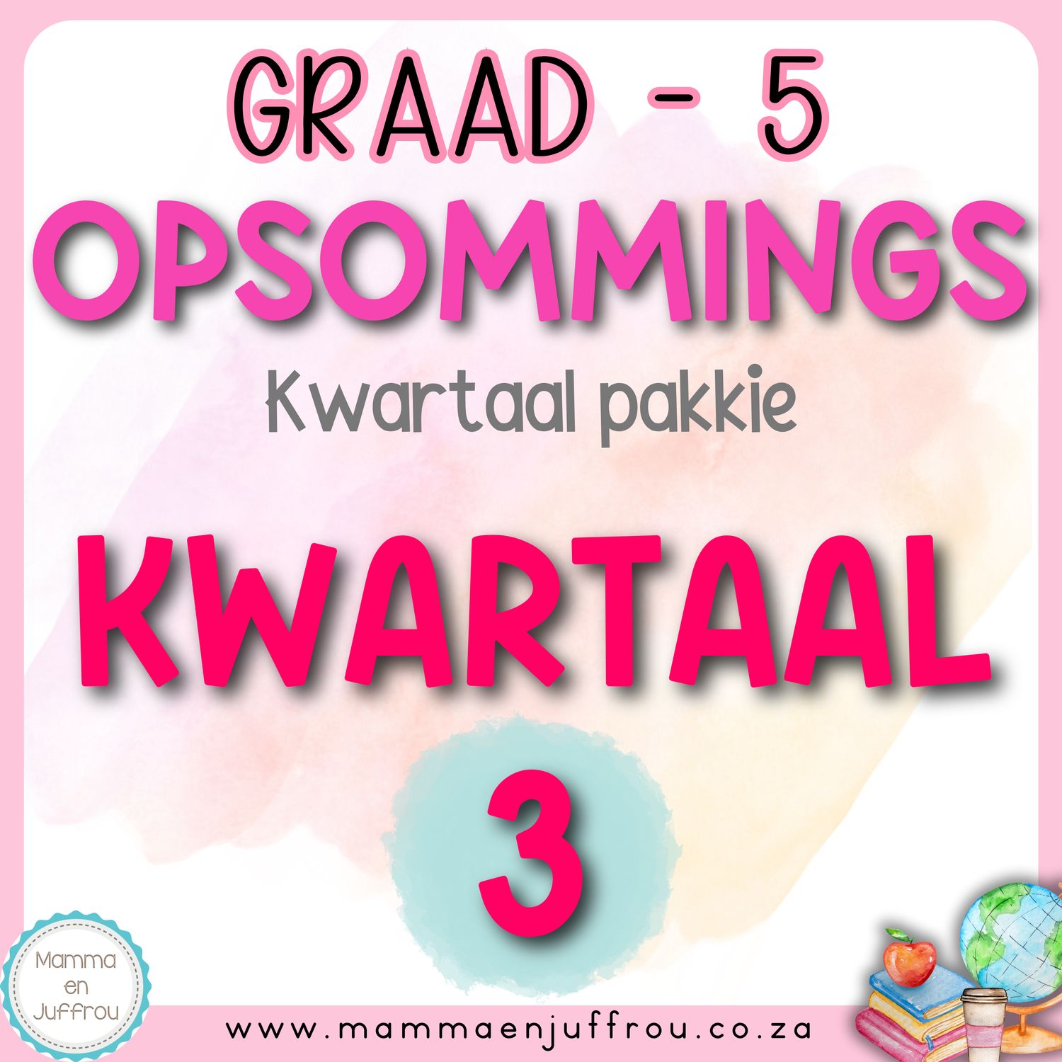 Graad 5 Kwartaal 3 Opsommings