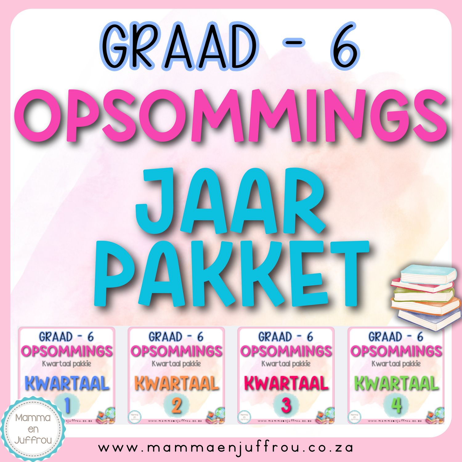 GRAAD 6 - JAAR PAKKET (Opsommings)
