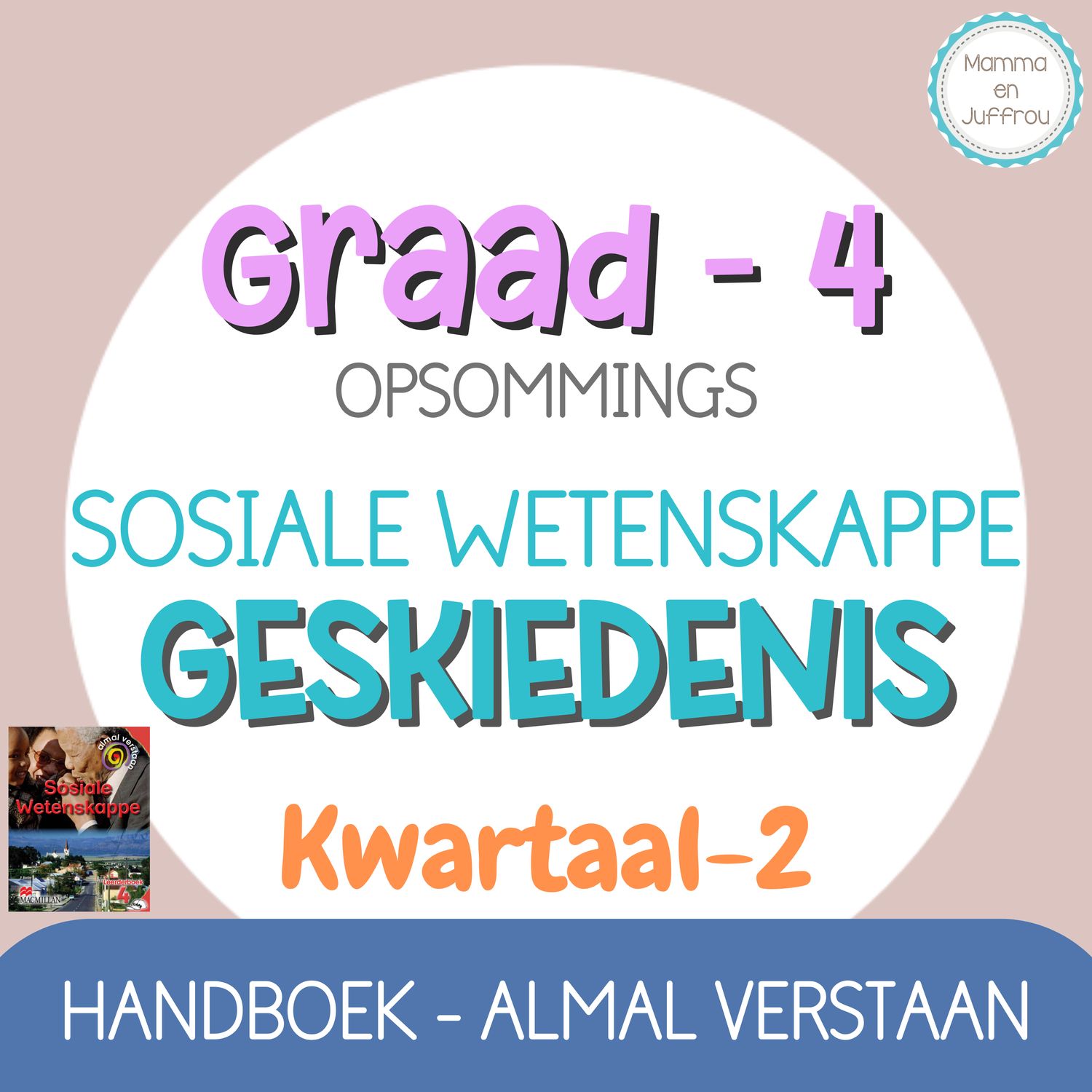 Graad 4 - Geskiedenis KW 2 (Almal Verstaan)