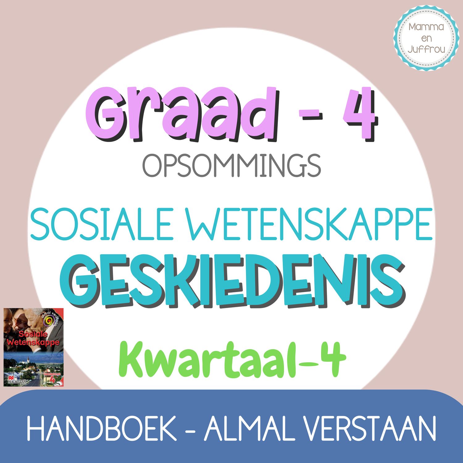 Graad 4 - Geskiedenis KW 4 (Almal Verstaan)