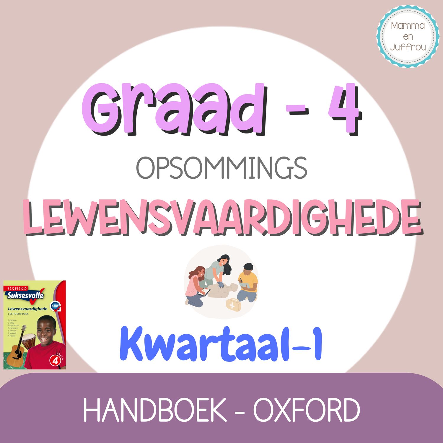 Graad 4 Lewensvaardighede KW1 (OXFORD)