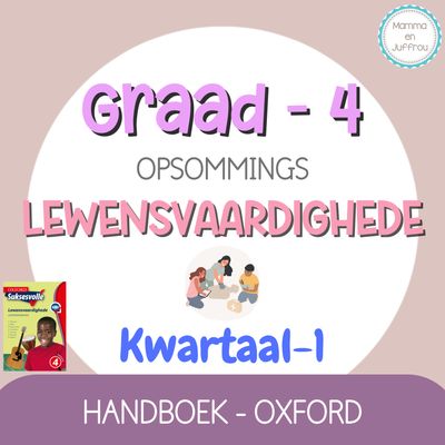 Graad 4 Lewensvaardighede KW1 (OXFORD)