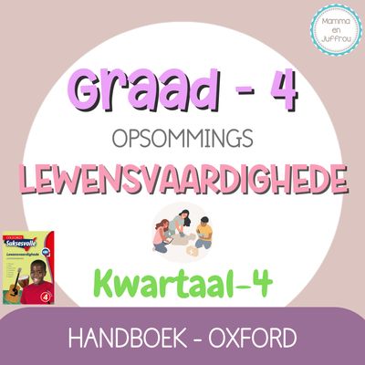 Graad 4 Lewensvaardighede KW4 (OXFORD)