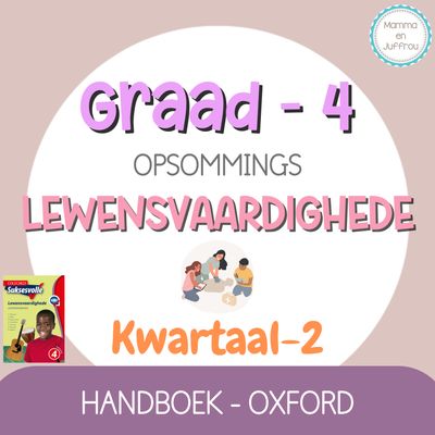 Graad 4 Lewensvaardighede KW2 (OXFORD)