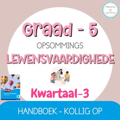 Graad 5 Lewensvaardighede KW3 (KOLLIG OP)