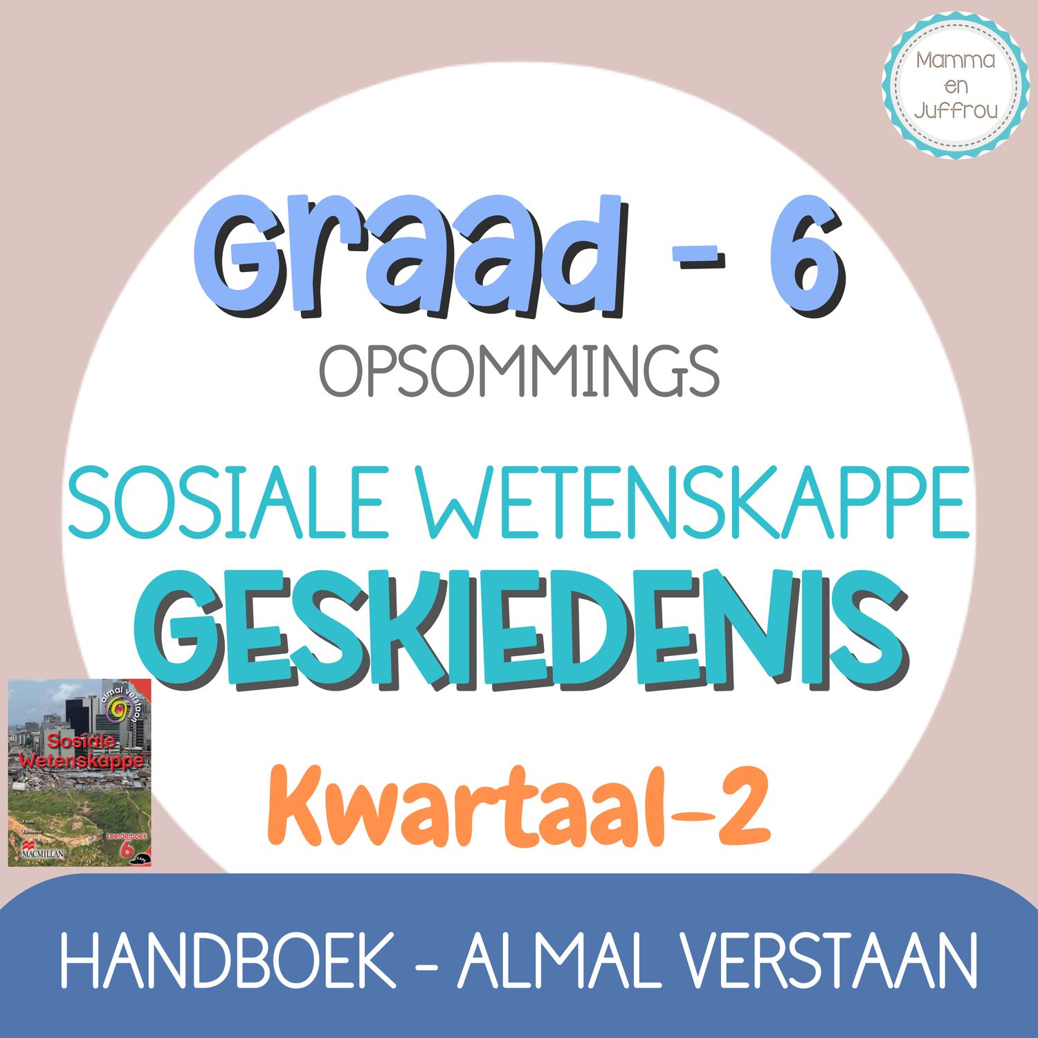 Graad 6 SW GESKIEDENIS - KW2 (ALMAL VERSTAAN)