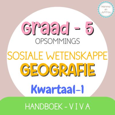 Graad 5 SW-GEOGRAFIE KW1 (viva)