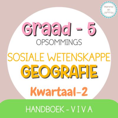 Graad 5 SW-GEOGRAFIE KW2 (viva)