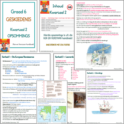 Graad 6 SW GESKIEDENIS - KW2 (Ken en Verstaan)