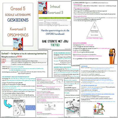 Graad 5 SW-GESKIEDENIS KW3 (OXFORD)