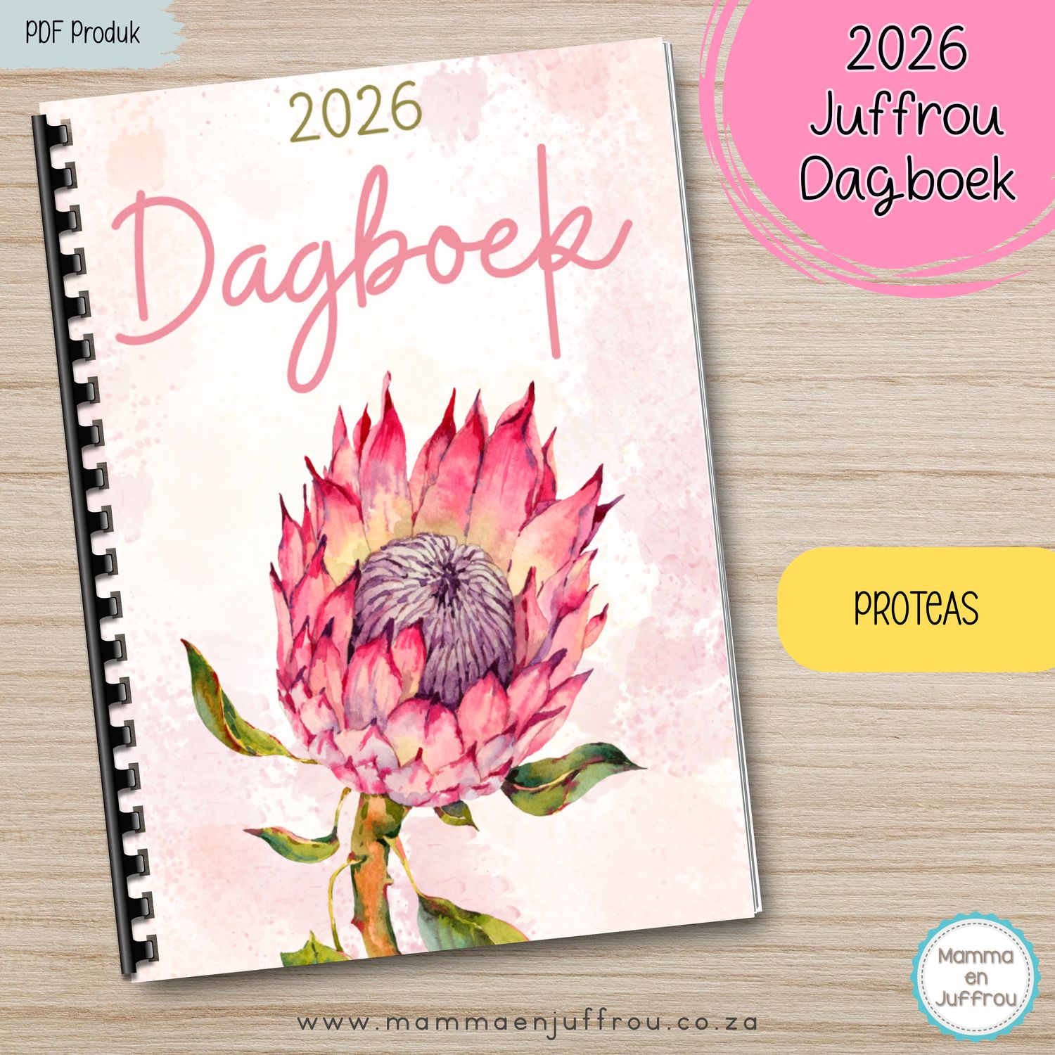 2026 Dagboek - Proteas