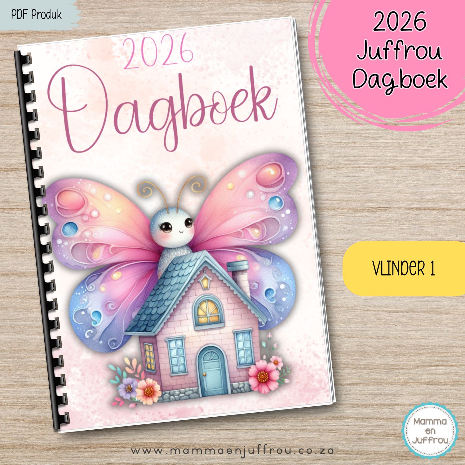 2026 Dagboek - Vlinder 1