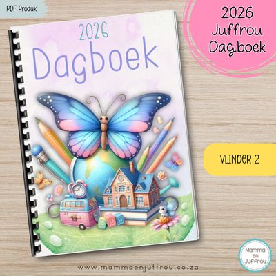 2026 Dagboek - Vlinder 2