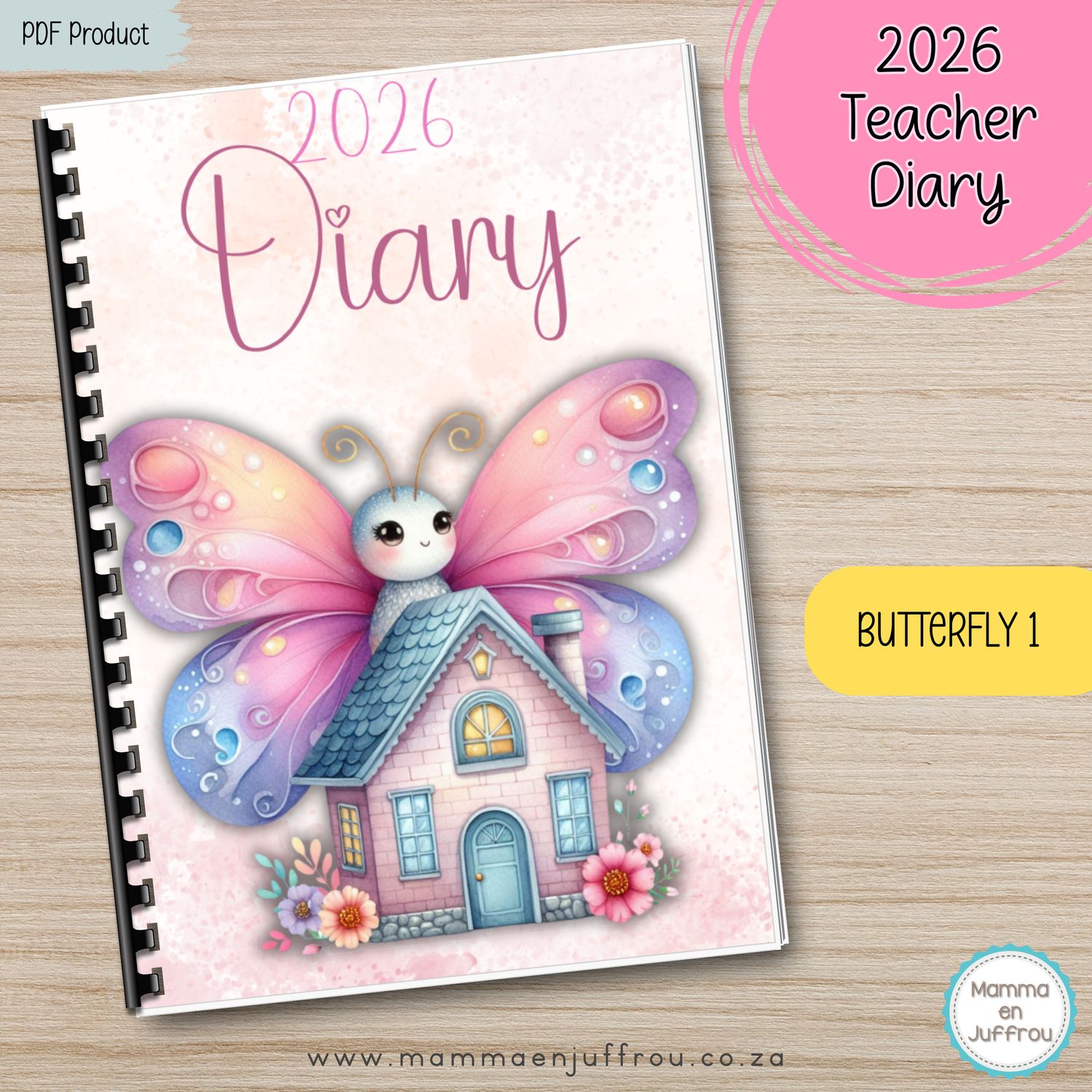 2026 Diary - Butterfly 1