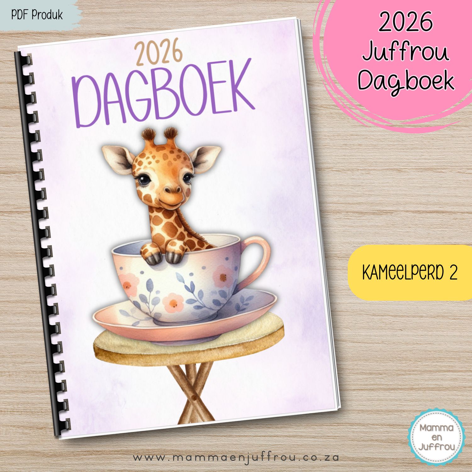 2026 Dagboek - Kameelperd 2