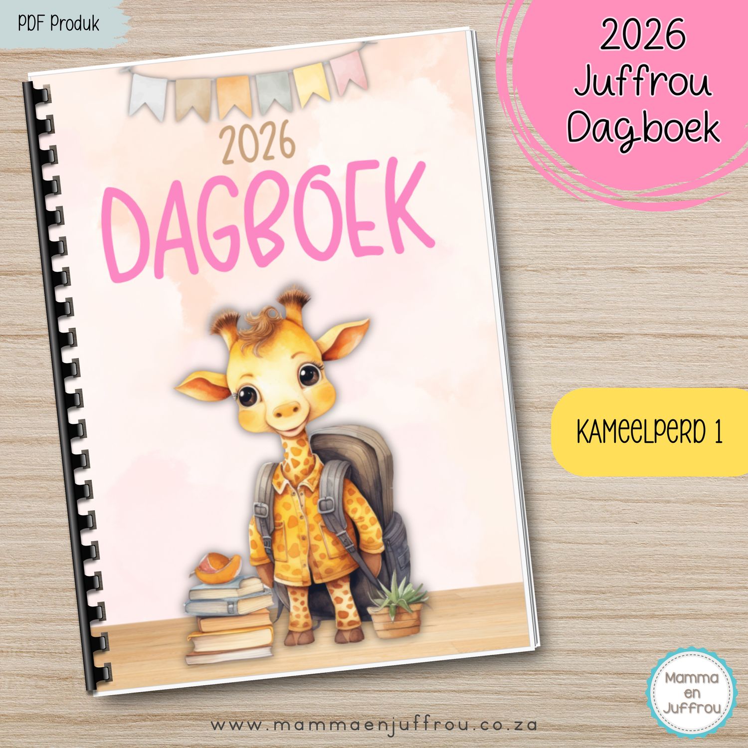 2026 Dagboek - Kameelperd 1