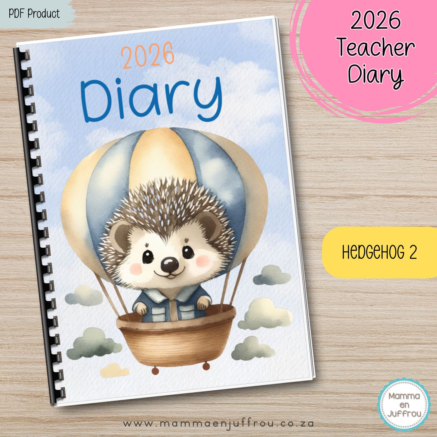 2026 Diary - Hedgehog 2