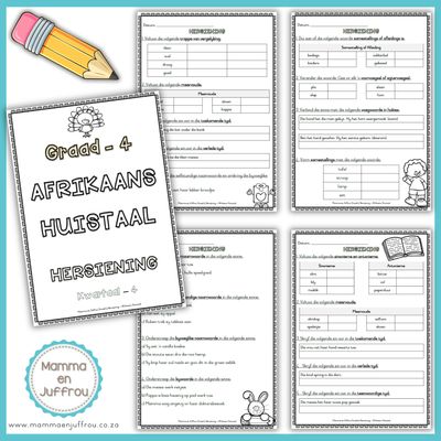 Grade 6 - MATH Worksheets TERM 1 TO TERM 4