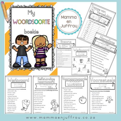 My WOORDSOORTE boekie