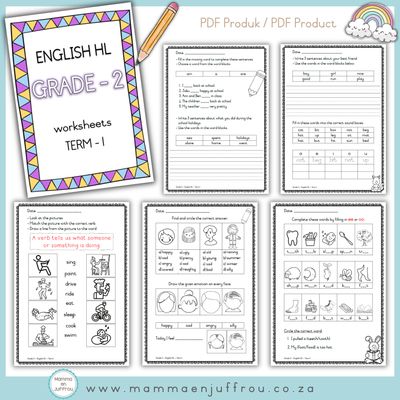 **Grade 2 - TERM 1 package**