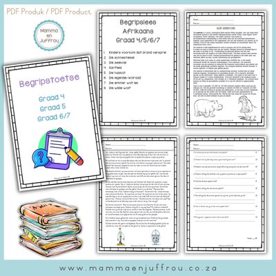 PAK 02 Begripstoetse - Afrikaans HT/EAT (Gr4/Gr5/Gr6/Gr7)