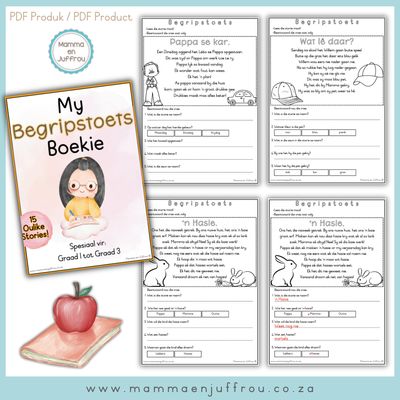 My Begripstoets Boekie - Afrikaans HT/EAT (Gr1/Gr2/Gr3)