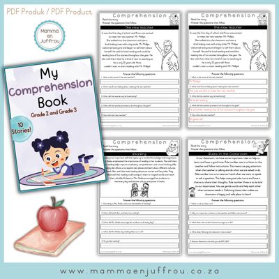 My Comprehension Book - English HL/FAL (Gr2/Gr3)