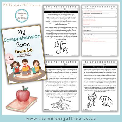 My Comprehension Book - English HL/FAL (Gr4/5/6)