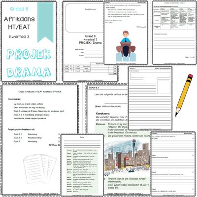 Graad 6 Afrikaans HT/EAT kwartaal 3 Projek