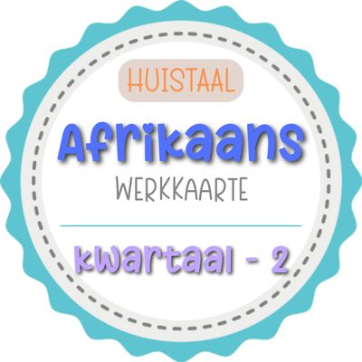 Graad 7 - Afrikaans HT Werkkaarte KW 2