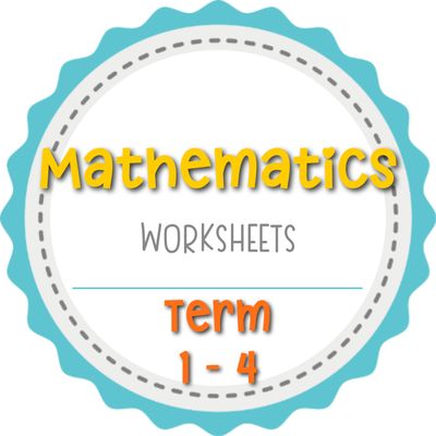 Grade 4 - MATH Worksheets TERM 1 TO TERM 4