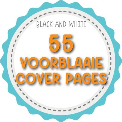 55 VOORBLAAIE / COVER PAGES (Black and White)