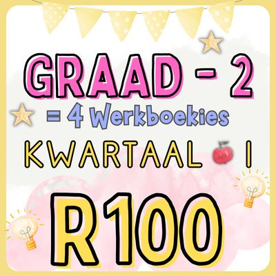 **Graad 2 - Kwartaal 1 pakkie**