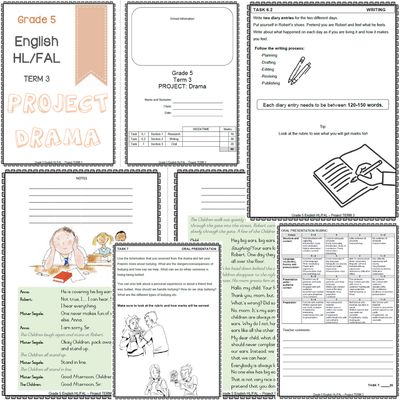 Grade 5 English HL/FAL - Term 3 Project
