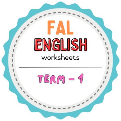 Graad 1 ENGLISH FAL Werkkaarte KW1