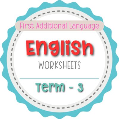 Graad 5 - English FAL Werkkaarte KW 3