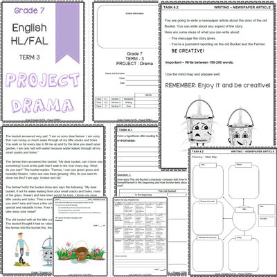 Grade 7 English HL/FAL - Term 3 Project