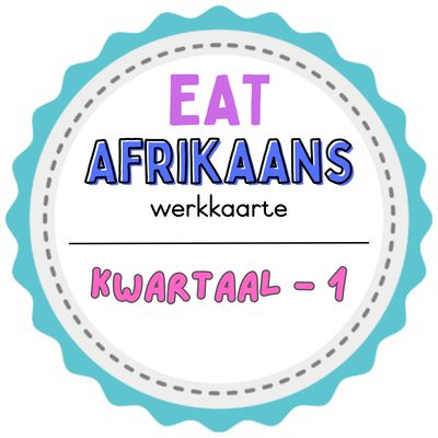 Graad 2 Afrikaans Werkkaarte KW1 EAT