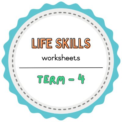 Graad 3 Lewensvaardigheid Werkkaarte - KW 4 ENGELS