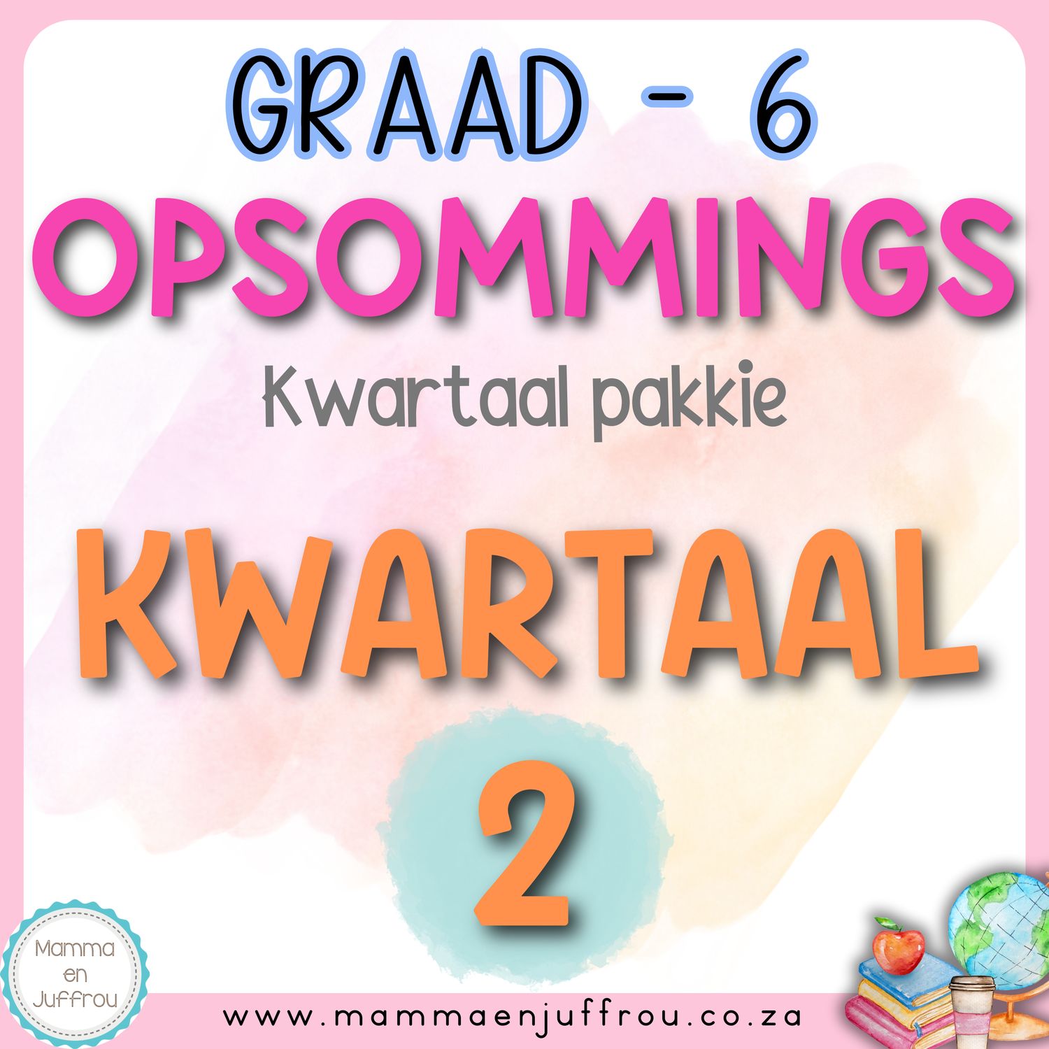 Graad 6 Kwartaal 2 Opsommings
