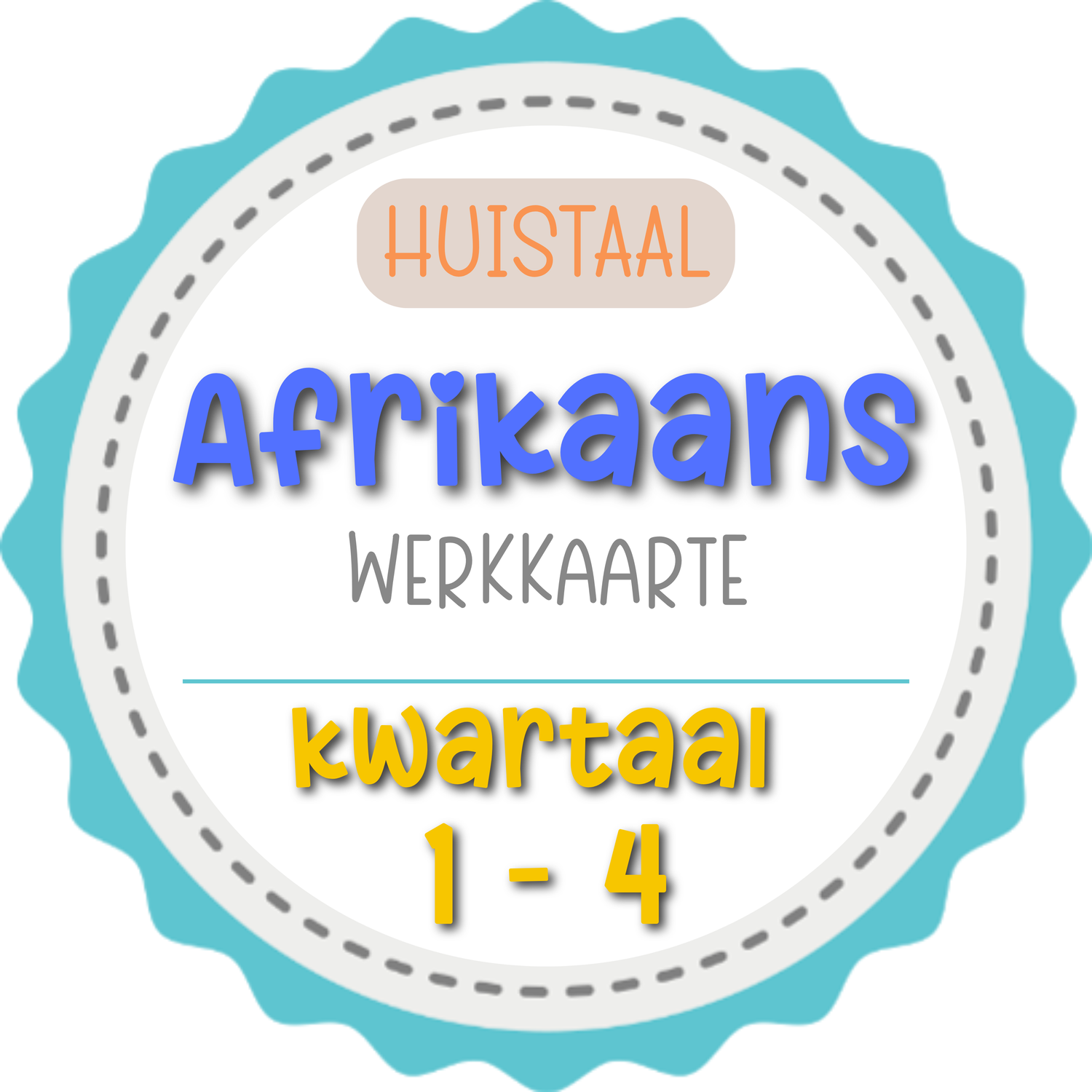 Graad 6 - Afrikaans HT Werkkaarte KW1 TOT KW4