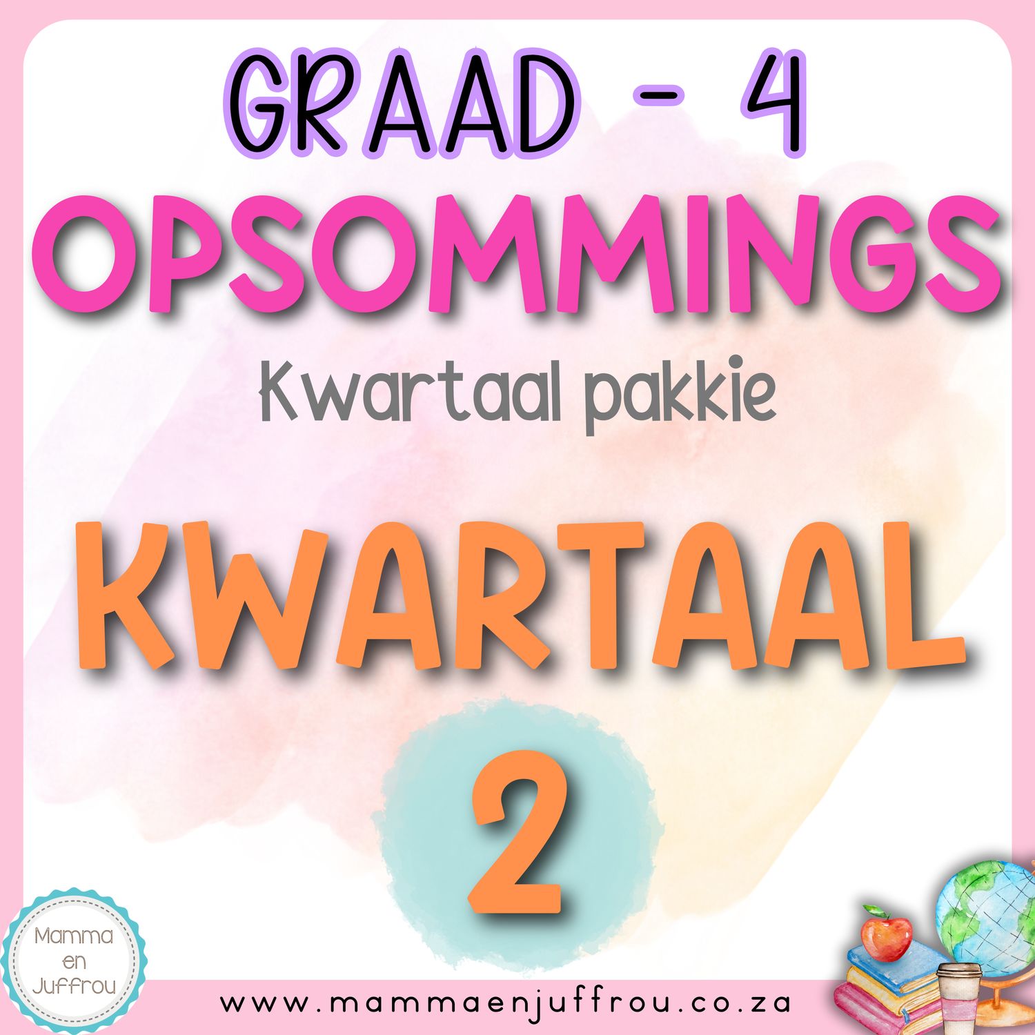 Graad 4 Kwartaal 2 Opsommings