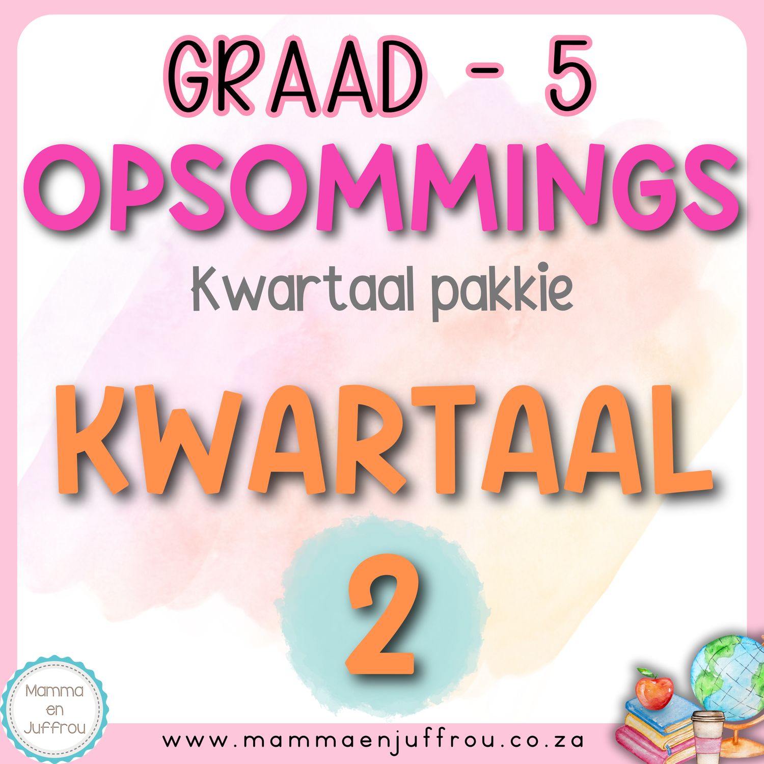 Graad 5 Kwartaal 2 Opsommings - LUZANE HANEKOM