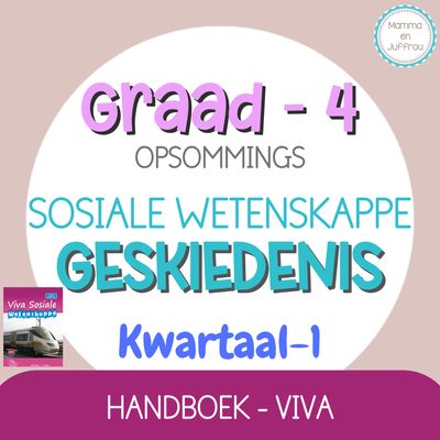 Graad 4 SW-GESKIEDENIS KW1 (viva)