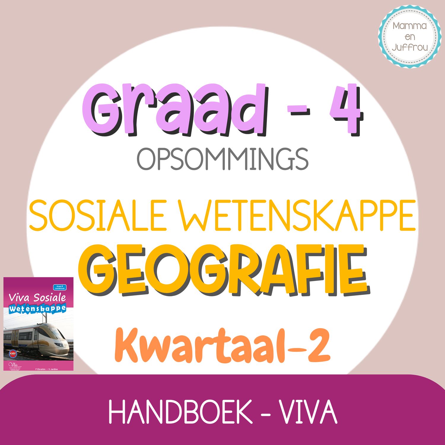 Graad 4 SW-GEOGRAFIE KW2 (viva)