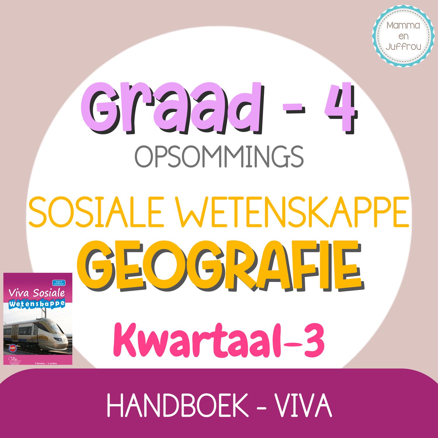 Graad 4 SW-GEOGRAFIE KW3 (viva)